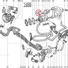 Furtun combustibil Renault R21 R19, cot conducata , original Renault 7700740974 Kft Auto