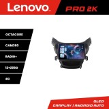 Navigatie Android Hyundai Elantra 2011-2013 Lenovo 2K QLED 12+256GB 360