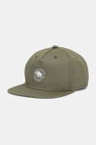 Mammut șapcă de baseball din bumbac culoarea verde, cu imprimeu, 1191-00641