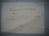 HOPCT DOCUMENT VECHI 308 MINISTERUL INDUSTRIEI COMERT EXTERIOR /BUCURESTI 1936, Documente