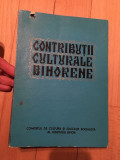 Contributii culturale bihorene, Oradea, 1974, 390 p.