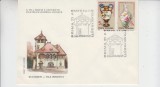 C12 - FDC Romania - Expozitia fil romano - chineza - pereche - LP1258a - 1991, Romania de la 1950, Arta