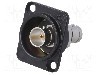 Conector {{Tip conector}}, 75&Omega;, {{Subtip conector}}, aurit, NEUTRIK - NBB75DFIB