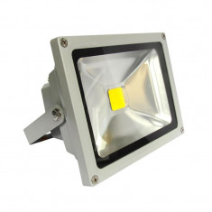 Proiector LED 20W lumina alb rece de exterior foto
