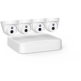 Kit Camere de supraveghere NVR Tenda K4P-4CR, 4 Camere HD Dome