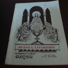 Sfanta Liturghie - talmacire de P. N. Pura - 1943