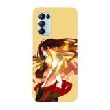 Husa compatibila cu Oppo A55, Viceversa, model Hao Asakura Shaman KIng, Silicon, TPU, Transparent, Carcasa