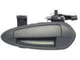 Maner usa exterior Fiat Punto Evo (199), 09.2009-, Punto Grande (199) 09.2005-02.2012, usa spate , partea Stanga, negru / texturt, Aftermarket
