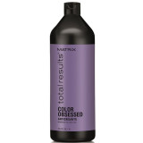 Sampon pentru Par Vopsit - Matrix Total Results Color Obsessed Shampoo 1000 ml