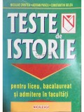 Niculae Cristea - Teste de istorie (Editia: 1999)