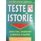 Niculae Cristea - Teste de istorie (Editia: 1999)