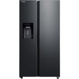 Side by side Toshiba GR-RS755WI-PMJ(05), 568 l, No Frost, Clasa E, Ice Maker 3 in 1, Wifi, Inox/Negru