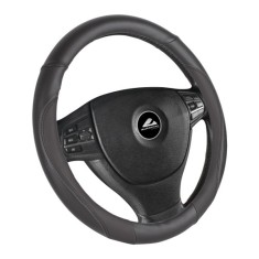 Husa volan de culoare neagra , diametru 37-39cm, material cauciucat, marca Automax AutoDrive ProParts foto