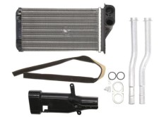 Radiator Incalzire Peugeot 107, 06.2005-03.2014, Toyota Aygo, 06.2005-03.2014, Citroen C1, 06.2005-03.2014, motor 1.0, benzina, cu/fara AC, aluminiu