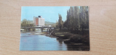 Oradea - Vedere de pe Crisul Repede - carte postala circulata 1975 foto