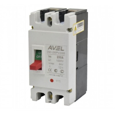 Intrerupator de Circuit Solar MCCB 2P 250A 1000V DC 5A043 XXM foto