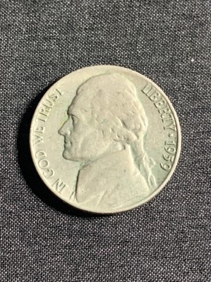 Moneda Five cents 1959 USA foto