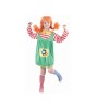 Costum carnaval Pippi pentru copii, marime 120/130 cm, (7-9 Ani)