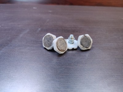 set 4 picioare sustinere masina de spalat indesit mtwsa 61252 wk foto