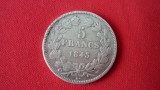 5 FRANCI 1943 ARGINT