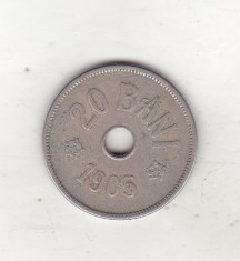 bnk mnd Romania 20 bani 1905
