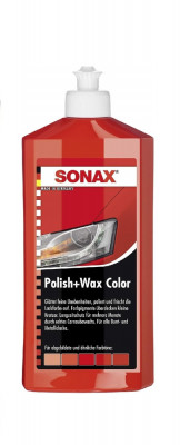 Polish &amp;amp;amp; Ceara Sonax NanoPro, Rosu, 500ml foto