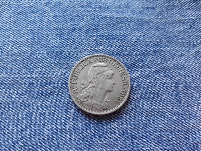 1 Escudo 1951 Portugalia foto