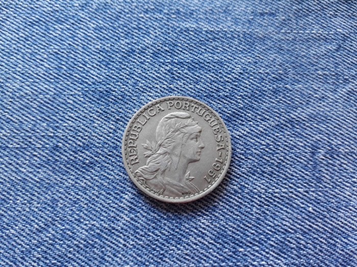 1 Escudo 1951 Portugalia