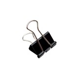 Clipsuri metalice 25 mm negru 12 buc