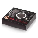Kit Sprancene cu Sabloane si Aplicator, Vipera, Uptown, 4.5g