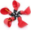 Adapatoare Automata Pasari, Plastic, 10 buc, 8.5x4.9x4.5cm, Rosu - Set Complet