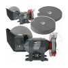 Polizor de banc cu 2 pietre, 150-200 mm, putere 250 W, Verke