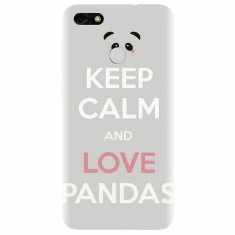 Husa silicon pentru Huawei Y6 Pro 2017, Panda Phone
