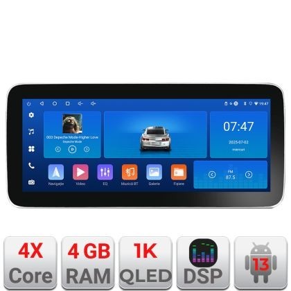 Navigatie Seat Ibiza 2017- K-IBZ Edotec 4+64 12.3 inch Incell 1K android Wifi 5Ghz gps internet CarStore Technology