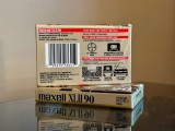 Casete audio Maxell XLIi90 sigilate lot 2 bucati