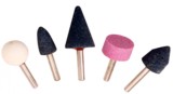Set 5 pietre polizor Tolsen, ax 6mm, pentru slefuit beton, diverse forme