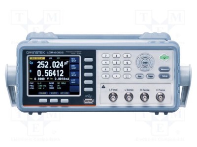 Punte RLC LCD 3,5&amp;quot; GW INSTEK LCR-6000 1E-05&amp;divide;99,999M&amp;Omega; 1E-05pF&amp;divide;9999,99mF foto