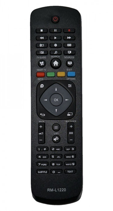 Telecomanda Universala RM-L1220 Pentru Lcd, Led si Smart Tv Philips Gata de Utilizare