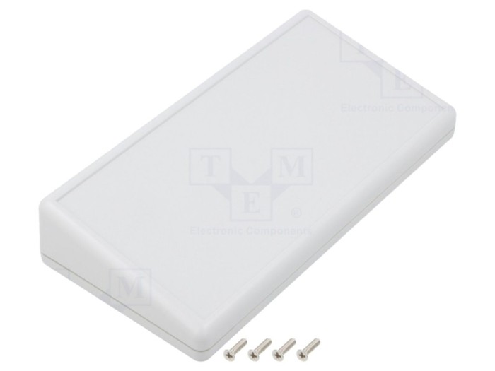 Carcasă desktop ABS gri IP54