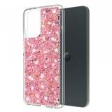 Husa pentru Motorola Moto G14, Techsuit, Sparkly Glitter, Roz