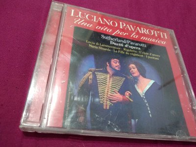 CD LUCIANO PAVAROTTI--DUETTI D&amp;#039;OPERA ORIGINAL DECCA MUSIC foto