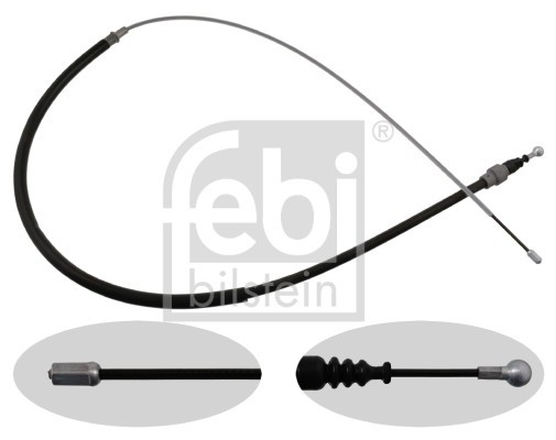 FEBI BILSTEIN 24412 Cablu, frana de parcare