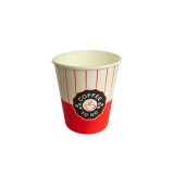 Set 50 pahare din carton, Coffe to Go, capacitate 8 oz