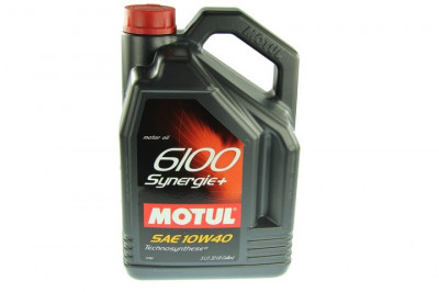 Ulei motor Motul 6100 Synergie+ 10W40 5L 6100 SYNERGIE+ 10W40 5L foto