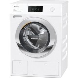 Masina de spalat rufe cu uscator Miele WTR870WPM, Spalare 8 kg, Uscare 5 kg, 1600 rpm, Clasa A, TwinDos, QuickPower, Alb