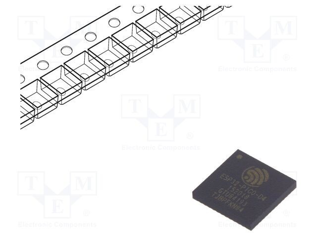 ESPRESSIF IC SiP Bluetooth Low Energy WiFi SMD QFN48 7x7mm 4MB FLASH