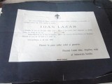 anunt pentru deces an 1942 pentru barbat suferind varsta 50 ani