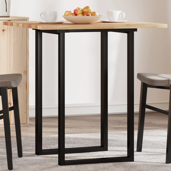 vidaXL Blat de masă pătrat, 70x70x2 cm, lemn masiv de acacia 4008721
