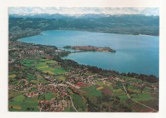 FA86 -Carte Postala- GERMANIA - Die Bregenzerbrucht des Bodensees mit insel Lindau, necirculata