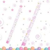 Confetti Gender Reveal, baby girl, tun 60 cm, roz